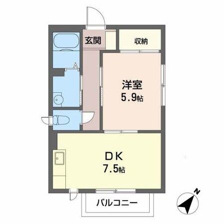 サンピアザの物件間取画像